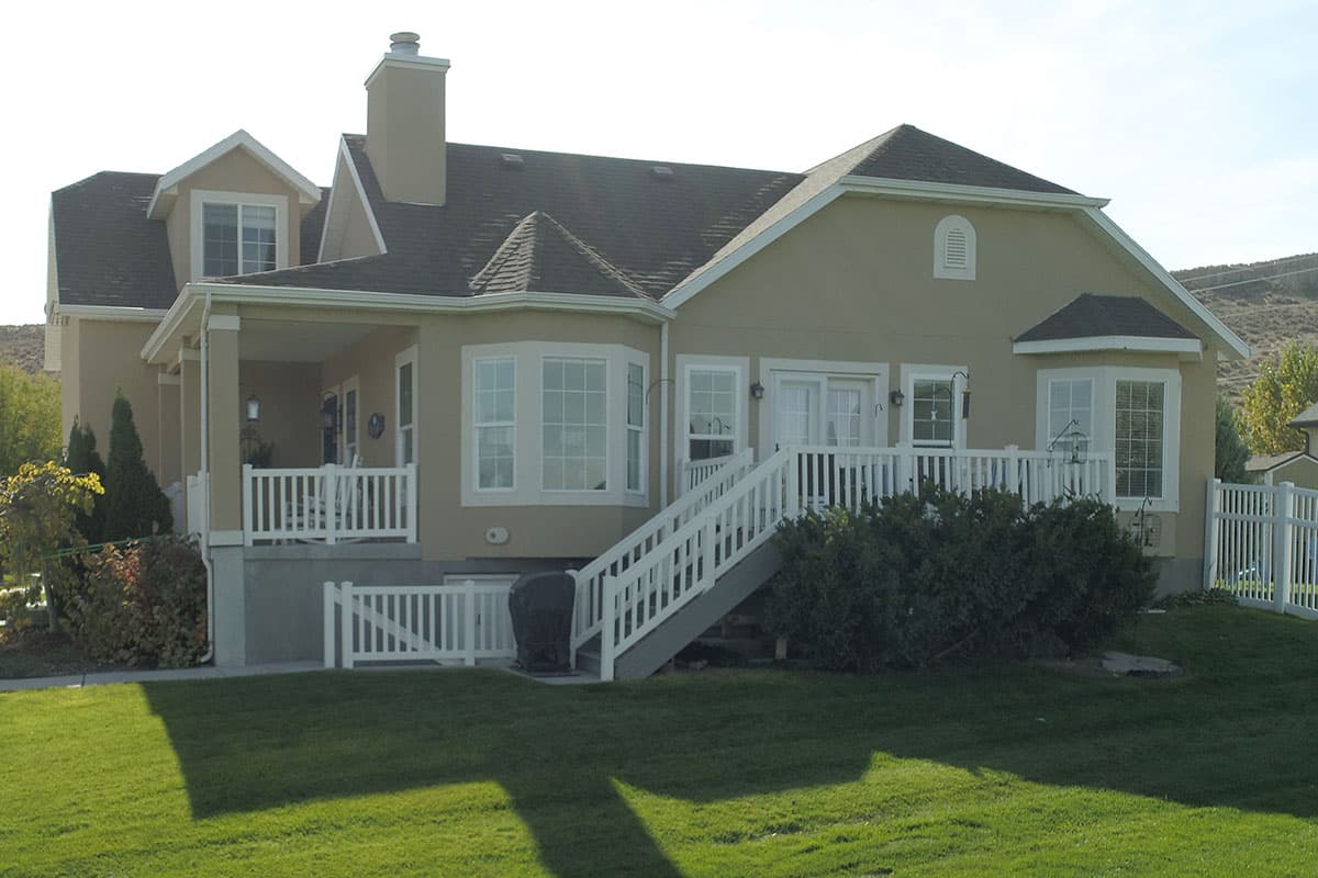 Plan 61388UT: 5-Bed House Plan with Bonus Room and Lower-level ADU  - Image #5 - Mountain, Traditional