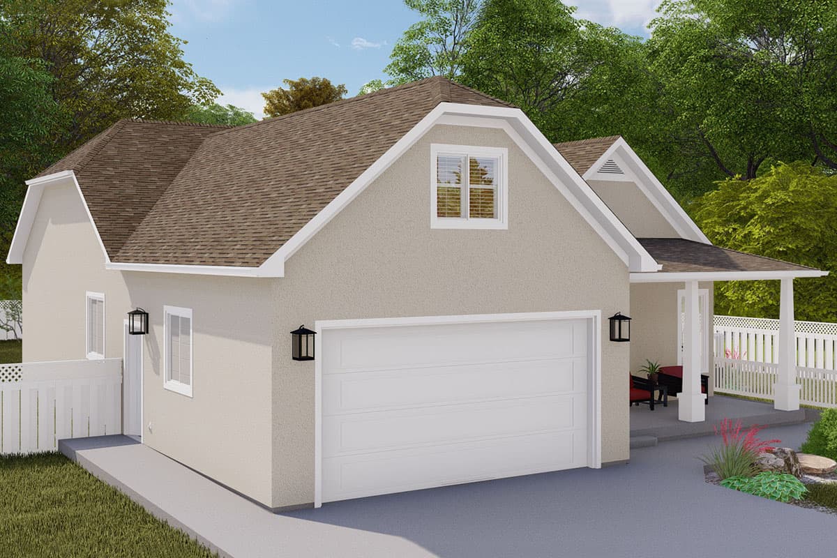 Plan 61388UT: 5-Bed House Plan with Bonus Room and Lower-level ADU  - Image #14 - Mountain, Traditional
