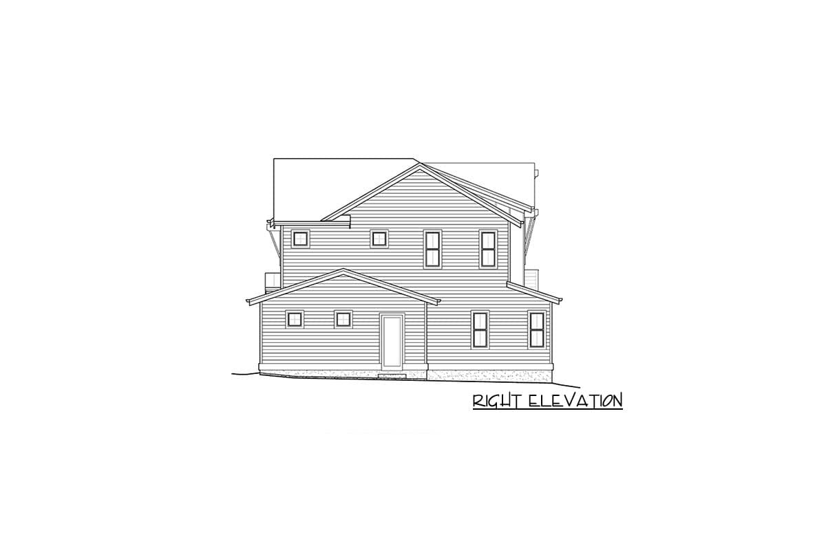Plan 23904JD: Stunning 2-Story House Plan with Open Living Space and Guest Bedroom - Image #12 - Coastal, Modern Farmhouse, New American, Northwest, Transitional