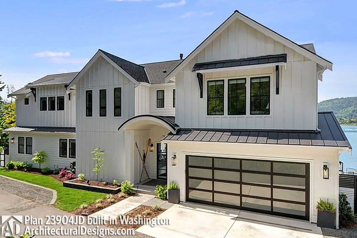 build gallery item - House Plan 23904JD comes to life in Washington