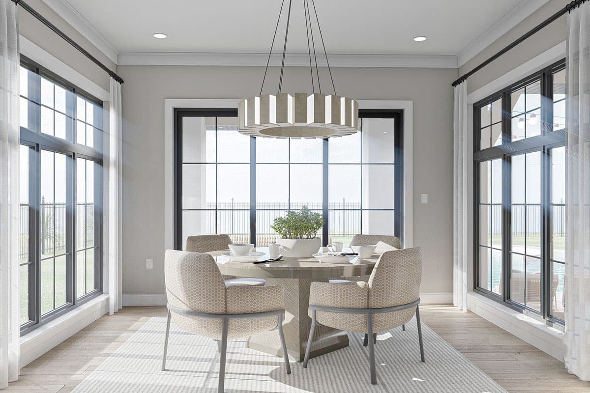 Plan 623031DJ: One Story Mediterranean Ranch Home Plan with 3 Beds and a Courtyard - Image #6 - European, Mediterranean, Ranch, Southern, Southwest