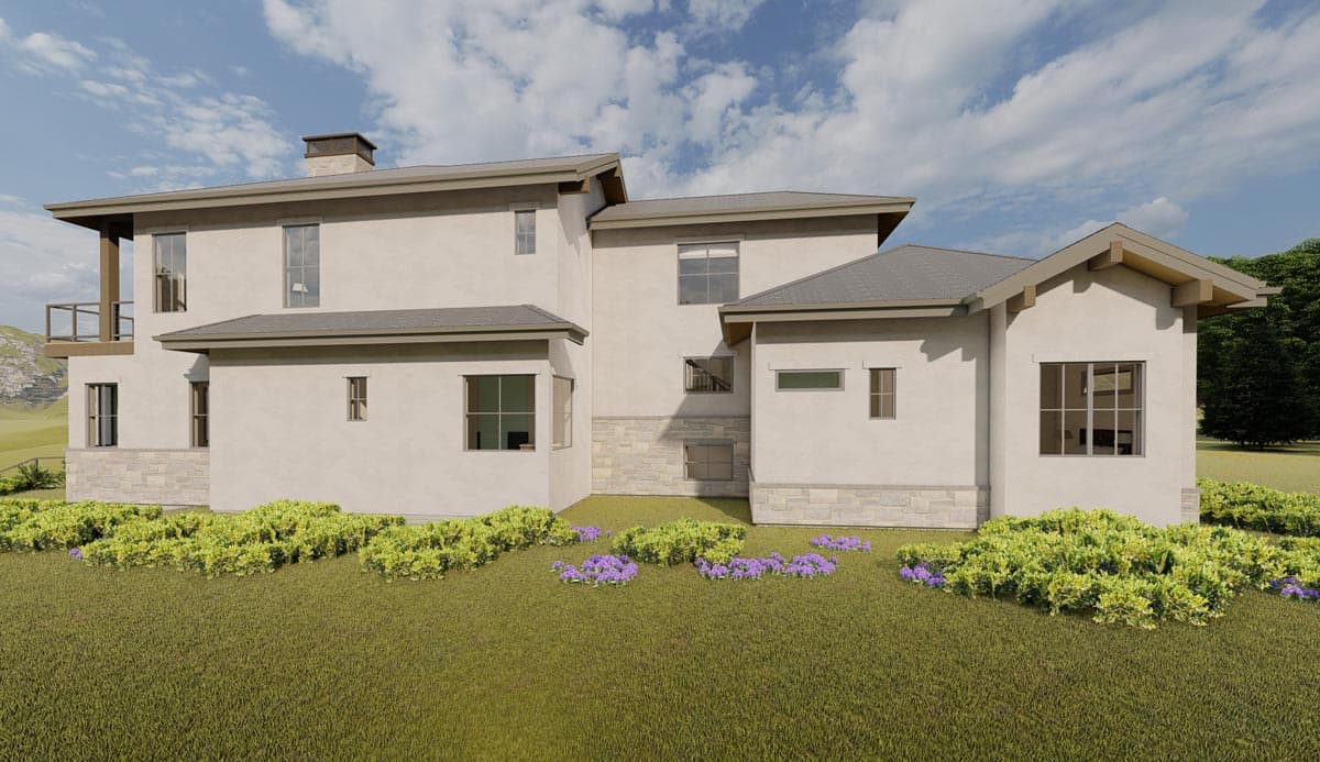 Plan 64518SC: Mountain Craftsman House Plan with Two Master Suites and 4-Car Garage - Image #5 - Craftsman, Mountain
