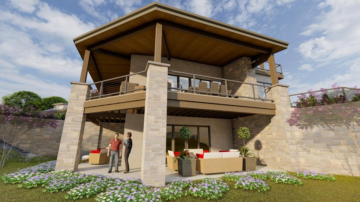 Plan 64518SC: Mountain Craftsman House Plan with Two Master Suites and 4-Car Garage - Image #9 - Craftsman, Mountain