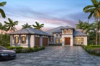 4-Bed Contemporary Southern Home Plan with Bonus Room 