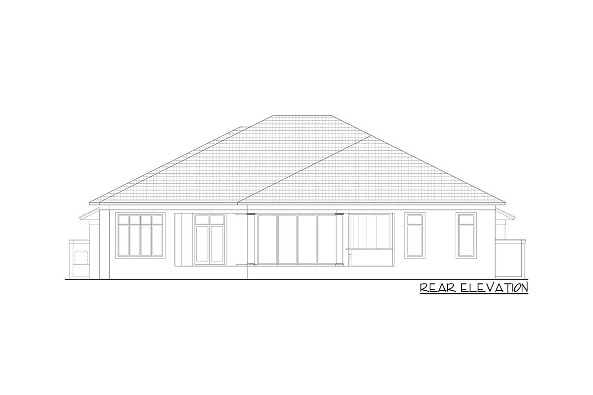 Plan 65704BS: Luxury Southern House Plan with Large Covered Lanai - Image #4 - Coastal, Contemporary, European, Florida-Style, Southern, Transitional