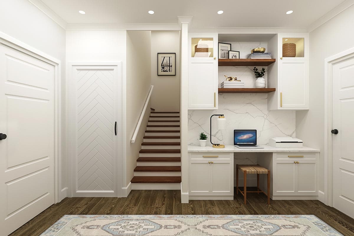 Plan 12321JL: 3 Bed House Plan with One Story Convenience and Flexible Garage Options - Image #8 - Country, Craftsman, New American, Ranch