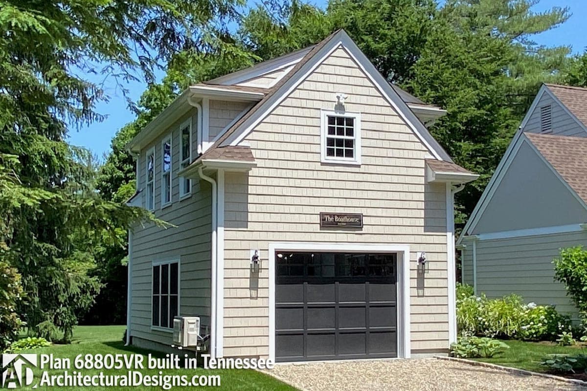 build gallery item - Garage ADU Plan 68805VR Comes to Life in Tennessee