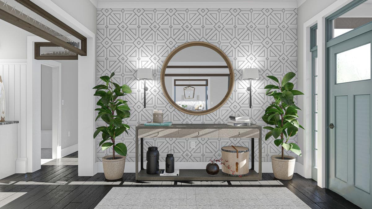 Plan 623035DJ: New American House Plan with Bonus Room and Sports Court Options - Image #5 - Bungalow, Country, Craftsman, New American, Northwest