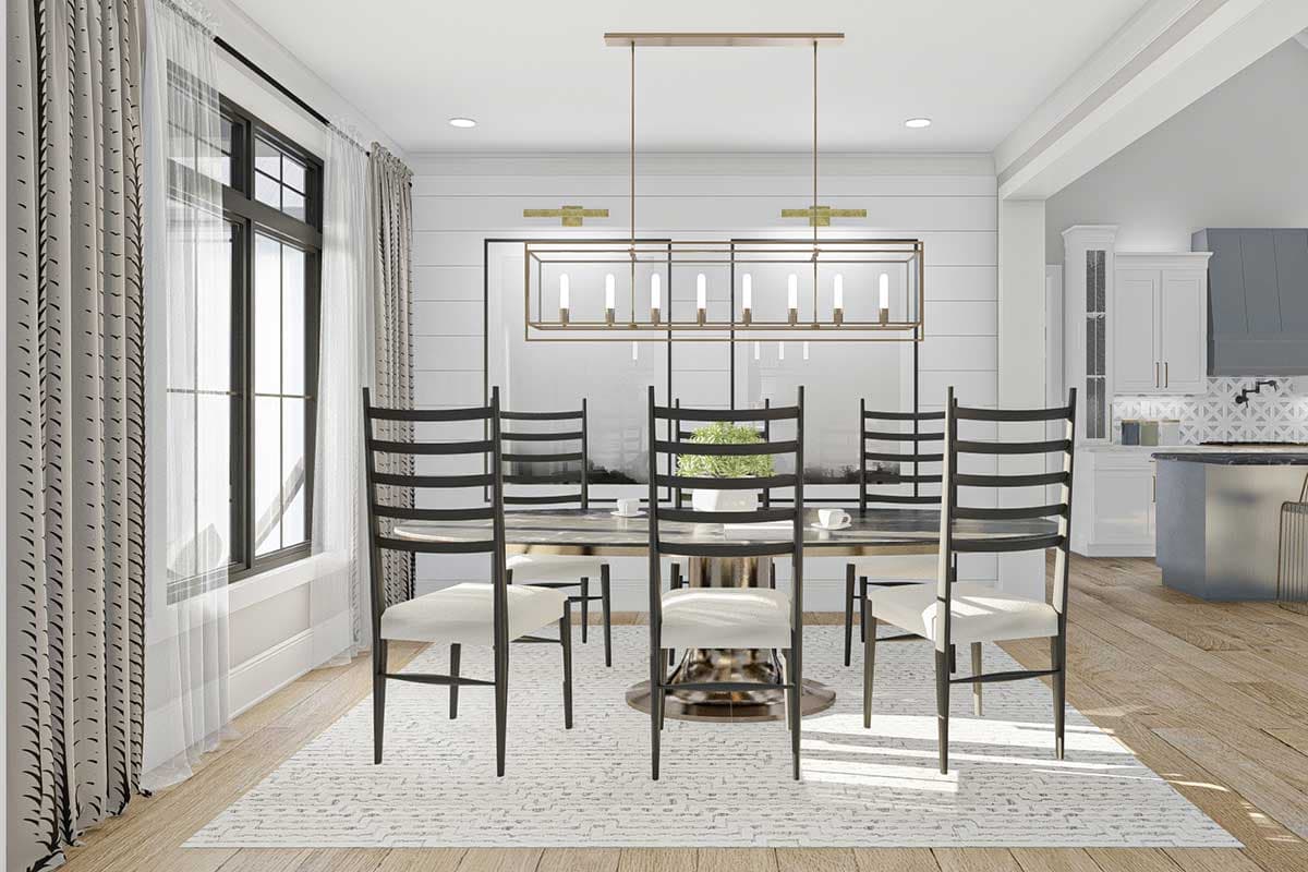 Plan 623037DJ: 4-Bed Modern Farmhouse Plan with a Split Bedroom Layout and a Vaulted Great Room - Image #9 - Country, Farmhouse, Modern Farmhouse, New American, Southern