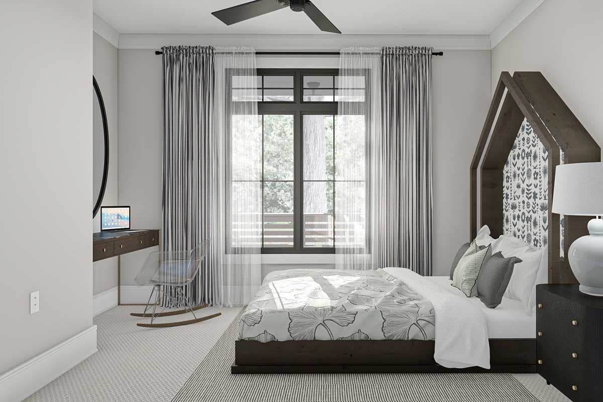 Plan 623037DJ: 4-Bed Modern Farmhouse Plan with a Split Bedroom Layout and a Vaulted Great Room - Image #16 - Country, Farmhouse, Modern Farmhouse, New American, Southern