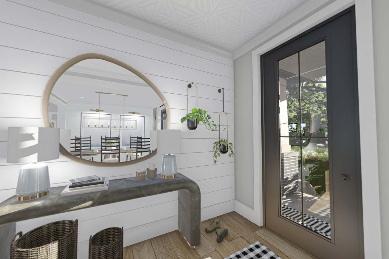 Plan 623037DJ: 4-Bed Modern Farmhouse Plan with a Split Bedroom Layout and a Vaulted Great Room - Virtual Tour Cover Image - Country, Farmhouse, Modern Farmhouse, New American, Southern