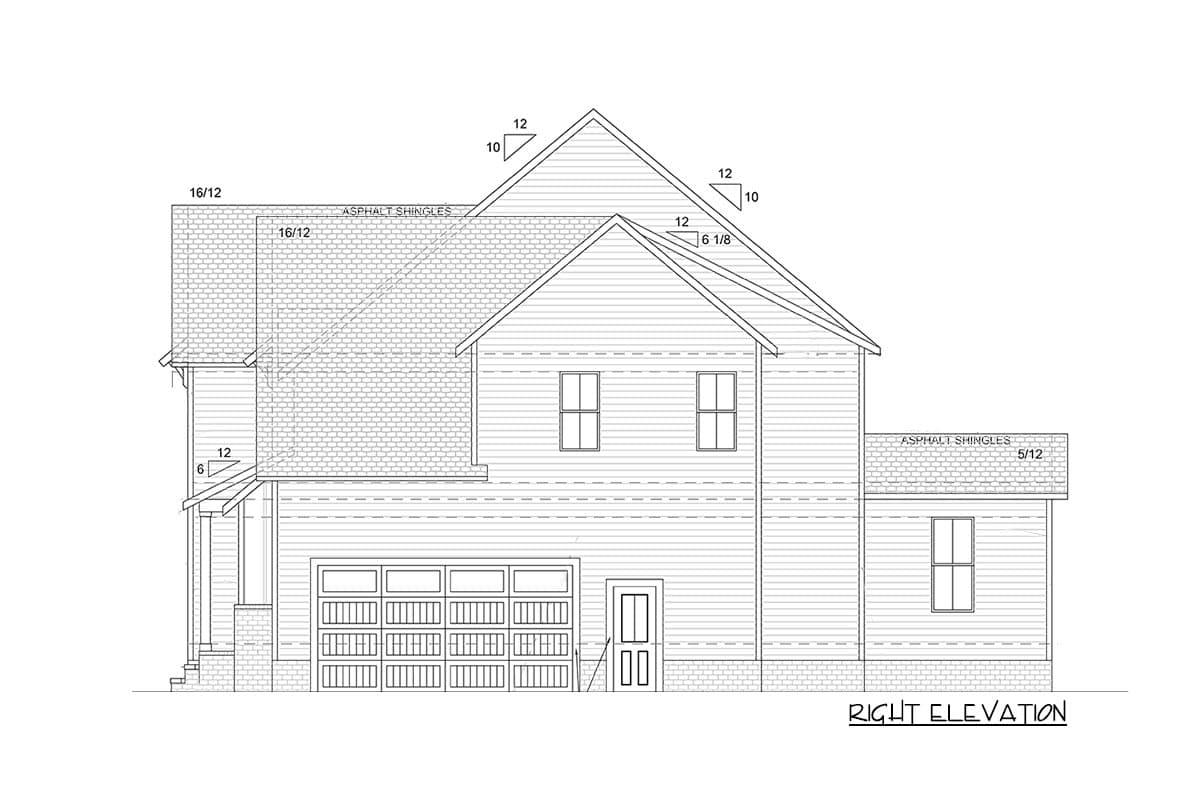 Plan 260011RVC: Modern Farmhouse with Home Office and Screened Porch - Image #5 - Country, Modern Farmhouse, New American, Traditional