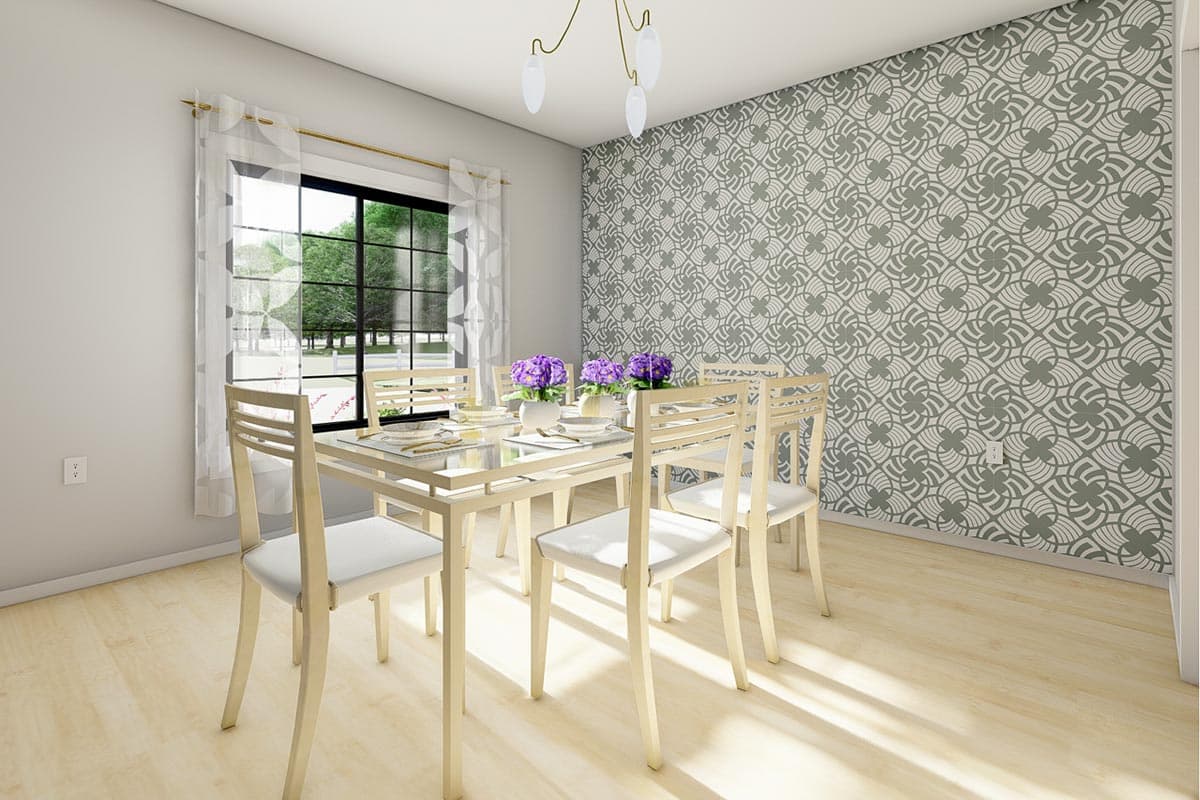 Plan 67815MG: One-Level Craftsman House Plan with Flex Room - 1232 Sq Ft - Image #15 - Cottage, Country, Craftsman, Ranch, Traditional