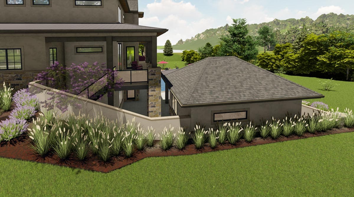 Plan 64480SC: Spacious 2-Story Home Plan with Option to Finish Lower Level - 5140 Sq Ft - Image #21 - Craftsman, Hill Country, Mountain, Prairie