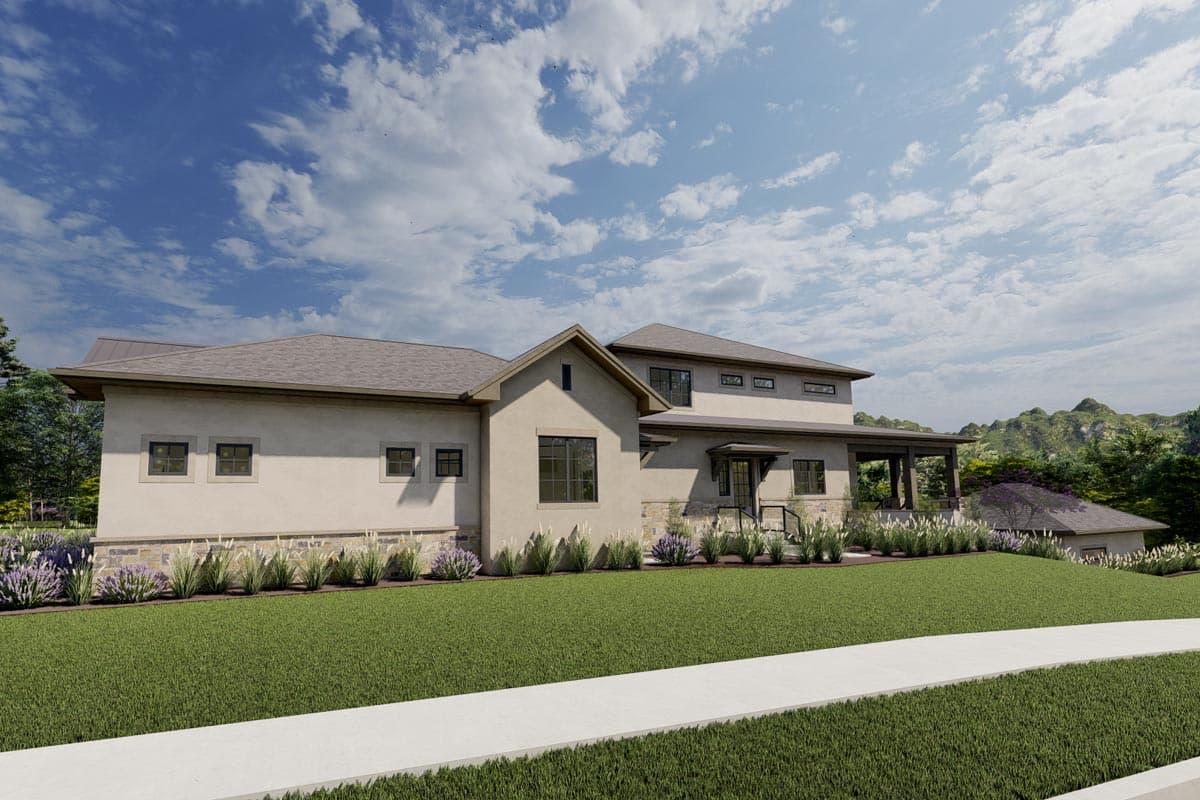 Plan 64480SC: Spacious 2-Story Home Plan with Option to Finish Lower Level - 5140 Sq Ft - Image #33 - Craftsman, Hill Country, Mountain, Prairie