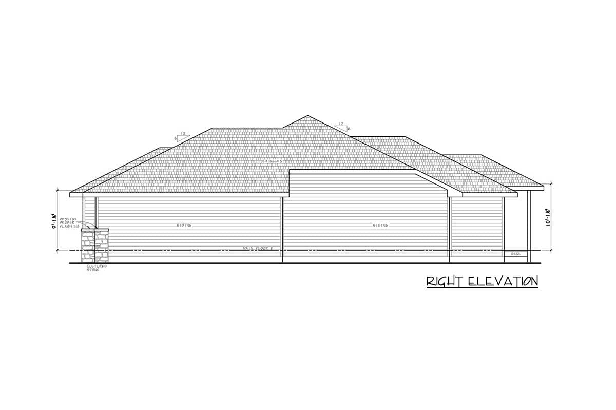 Plan 42688DB: 3-Bed Ranch with Split-bed Layout - Image #12 - Contemporary, Prairie, Ranch