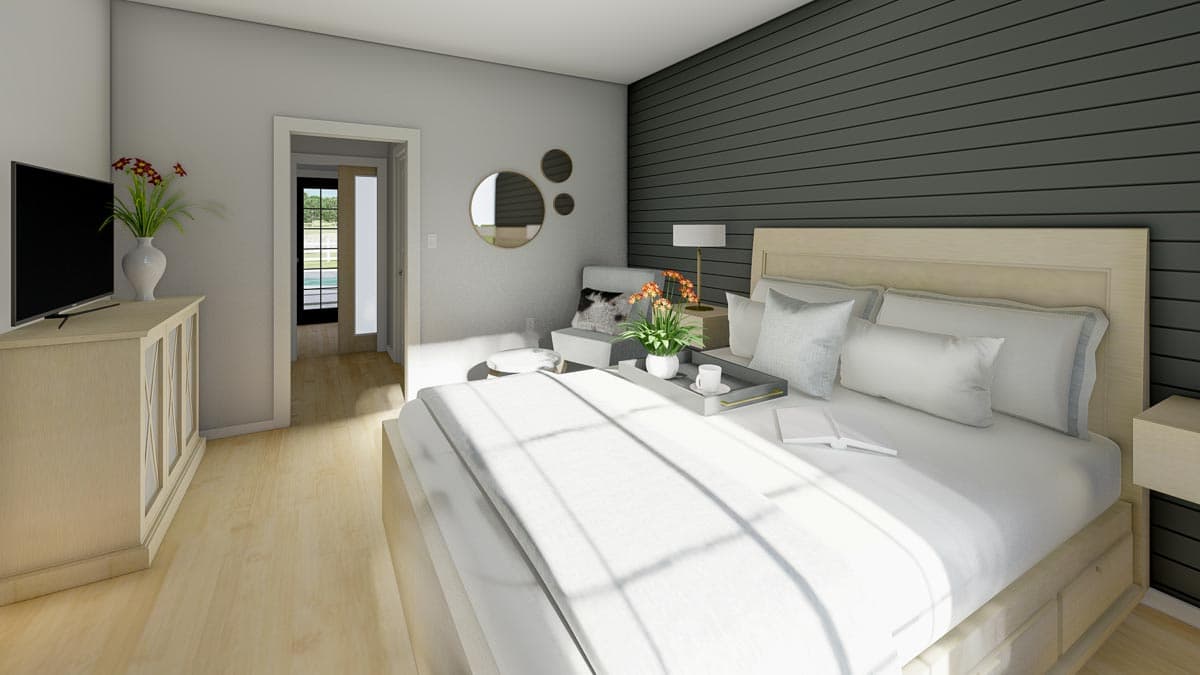 Plan 67816MG: Craftsman House Plan with Flex Room and 2-Car Garage - 1232 Sq Ft - Image #18 - Craftsman, Ranch