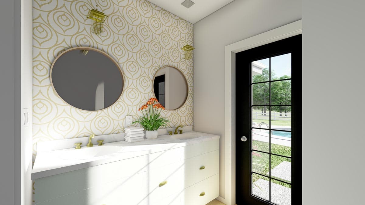 Plan 67816MG: Craftsman House Plan with Flex Room and 2-Car Garage - 1232 Sq Ft - Image #19 - Craftsman, Ranch