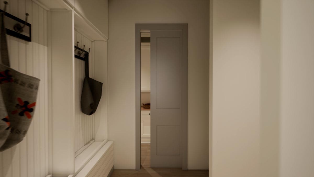 Plan 135075GRA: Deluxe Barndominium with 2-Story Living Room - 2311 Sq Ft - Image #18 - Barndominium, Country, Modern Farmhouse, Rustic, Vacation