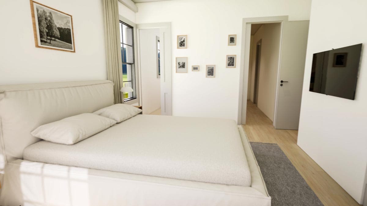 Plan 135075GRA: Deluxe Barndominium with 2-Story Living Room - 2311 Sq Ft - Image #21 - Barndominium, Country, Modern Farmhouse, Rustic, Vacation