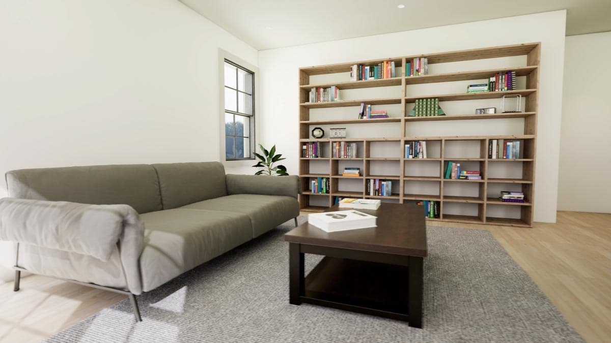 Plan 135075GRA: Deluxe Barndominium with 2-Story Living Room - 2311 Sq Ft - Image #26 - Barndominium, Country, Modern Farmhouse, Rustic, Vacation