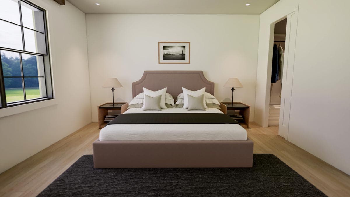 Plan 135075GRA: Deluxe Barndominium with 2-Story Living Room - 2311 Sq Ft - Image #28 - Barndominium, Country, Modern Farmhouse, Rustic, Vacation