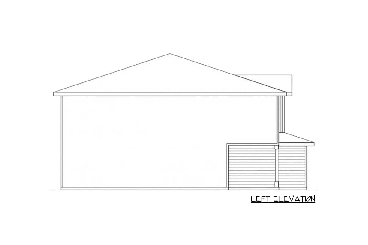 Plan 72288DA: 4 Bed Duplex House Plan with Matching 1284 Square Foot Units - Image #4 - Country, Traditional