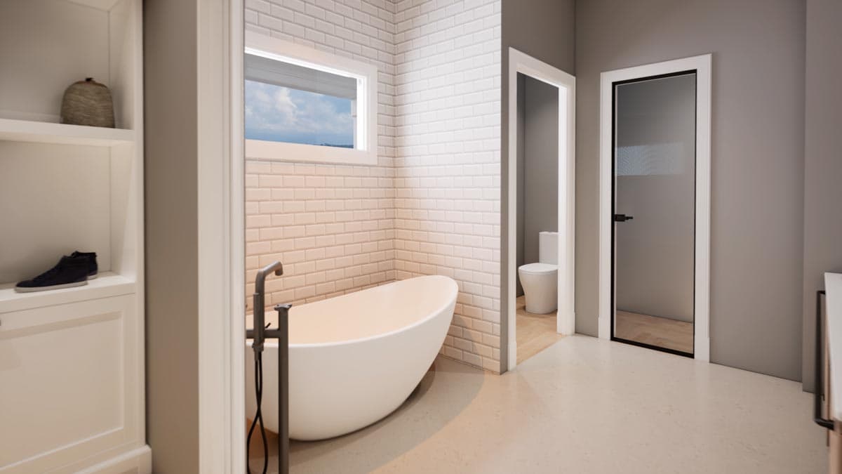 Plan 83827JW: Country House Plan with Full Wrap-around Porch and a Home Office - 1854 Sq Ft - Image #10 - Country, Farmhouse, Ranch, Traditional