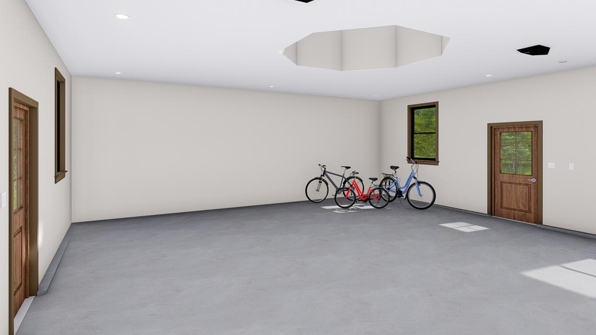 Plan 61253UT: 2-Car Garage with Turret Roof - Image #6
