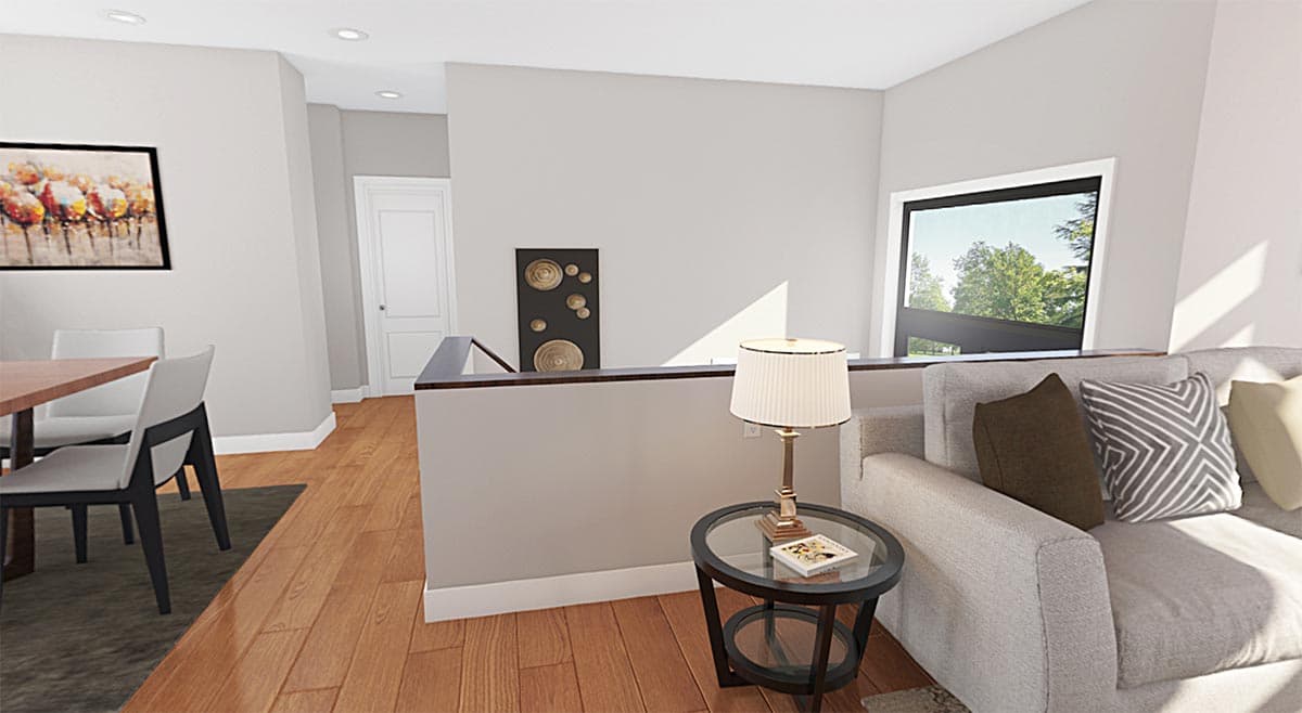 Plan 69777AM: Contemporary Northwest Home Plan with Lower Level Garage - Image #7 - Contemporary, Modern, Northwest, Prairie