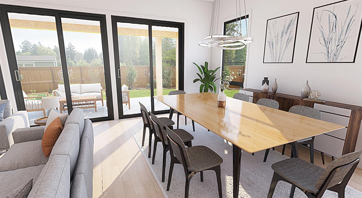 Plan 69778AM: Contemporary Northwest Home Plan with Open-concept Living Space - Image #9 - Contemporary, Mid Century Modern, Modern, Northwest