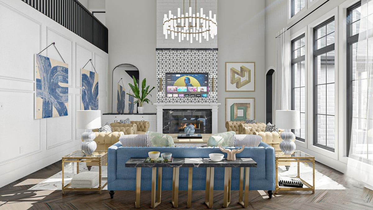 Plan 623039DJ: Traditional 5-Bed Home Plan with Colonial-style Symmetry - Image #10 - Colonial, Traditional, Transitional