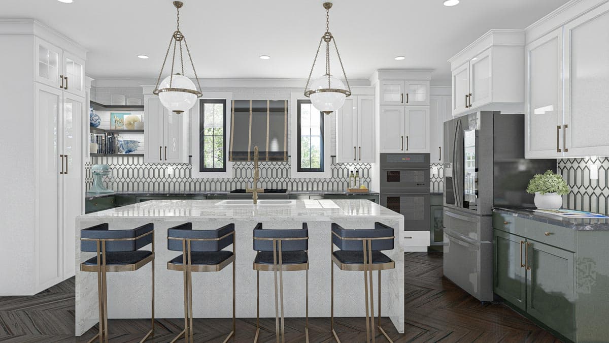 Plan 623039DJ: Traditional 5-Bed Home Plan with Colonial-style Symmetry - Image #11 - Colonial, Traditional, Transitional