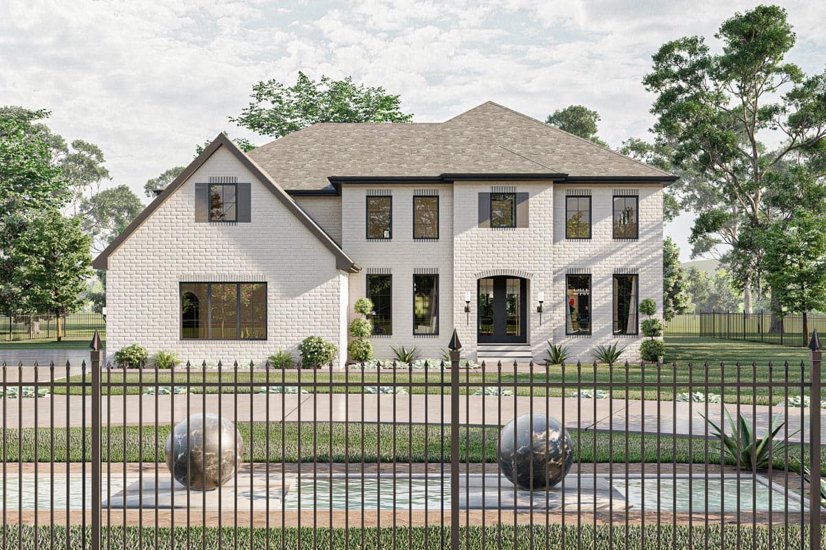 Plan 623039DJ: Traditional 5-Bed Home Plan with Colonial-style Symmetry - Image #15 - Colonial, Traditional, Transitional