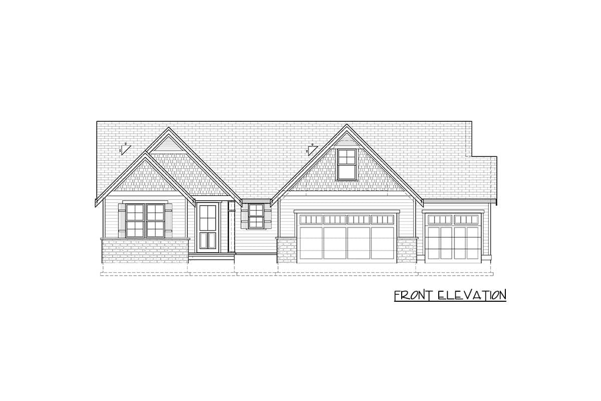 Plan 280144JWD: 2,330 Square Foot Craftsman Ranch with Bonus Room Included - Image #36 - Craftsman, New American, Northwest, Ranch