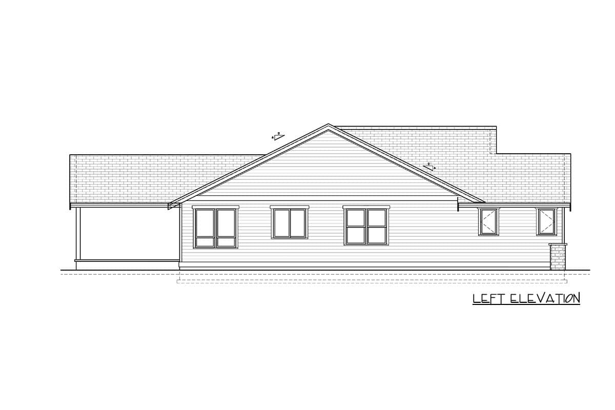 Plan 280144JWD: 2,330 Square Foot Craftsman Ranch with Bonus Room Included - Image #37 - Craftsman, New American, Northwest, Ranch