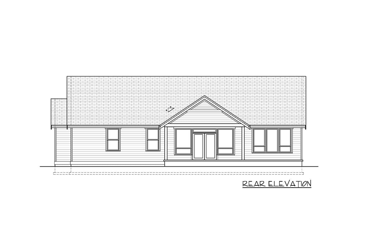 Plan 280144JWD: 2,330 Square Foot Craftsman Ranch with Bonus Room Included - Image #38 - Craftsman, New American, Northwest, Ranch