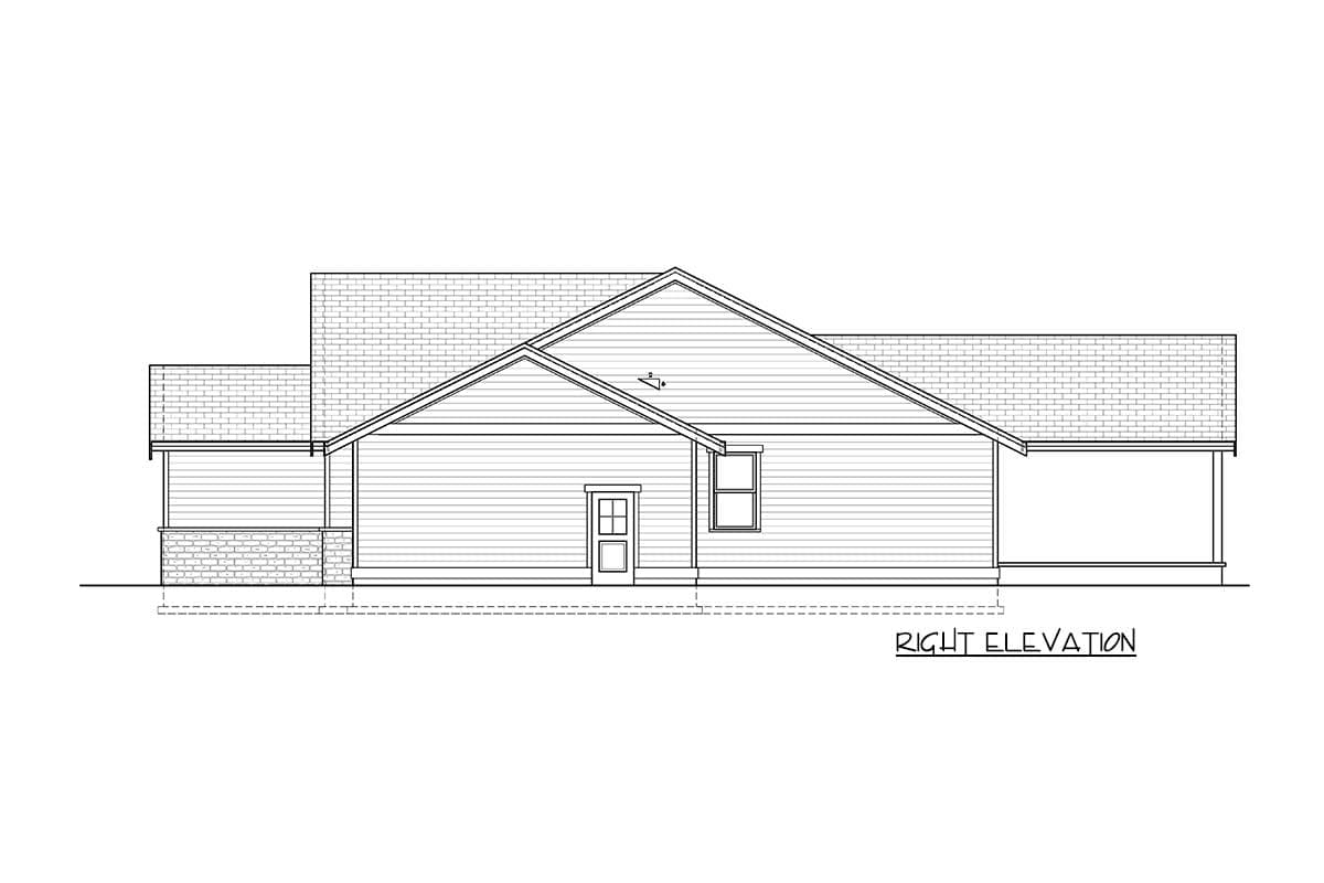 Plan 280144JWD: 2,330 Square Foot Craftsman Ranch with Bonus Room Included - Image #39 - Craftsman, New American, Northwest, Ranch