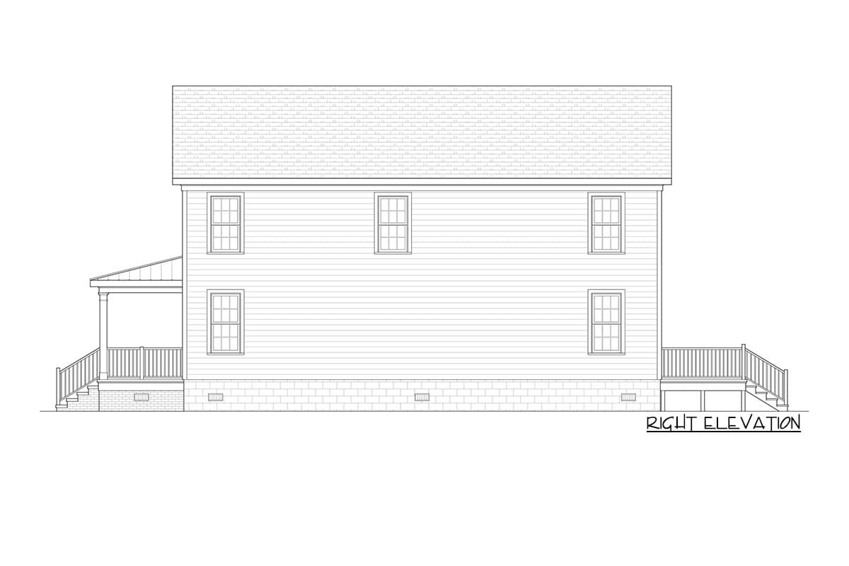 Plan 31596GF: Traditional Southern Home Plan with Flex Room - Image #5 - Southern, Southern Traditional, Traditional