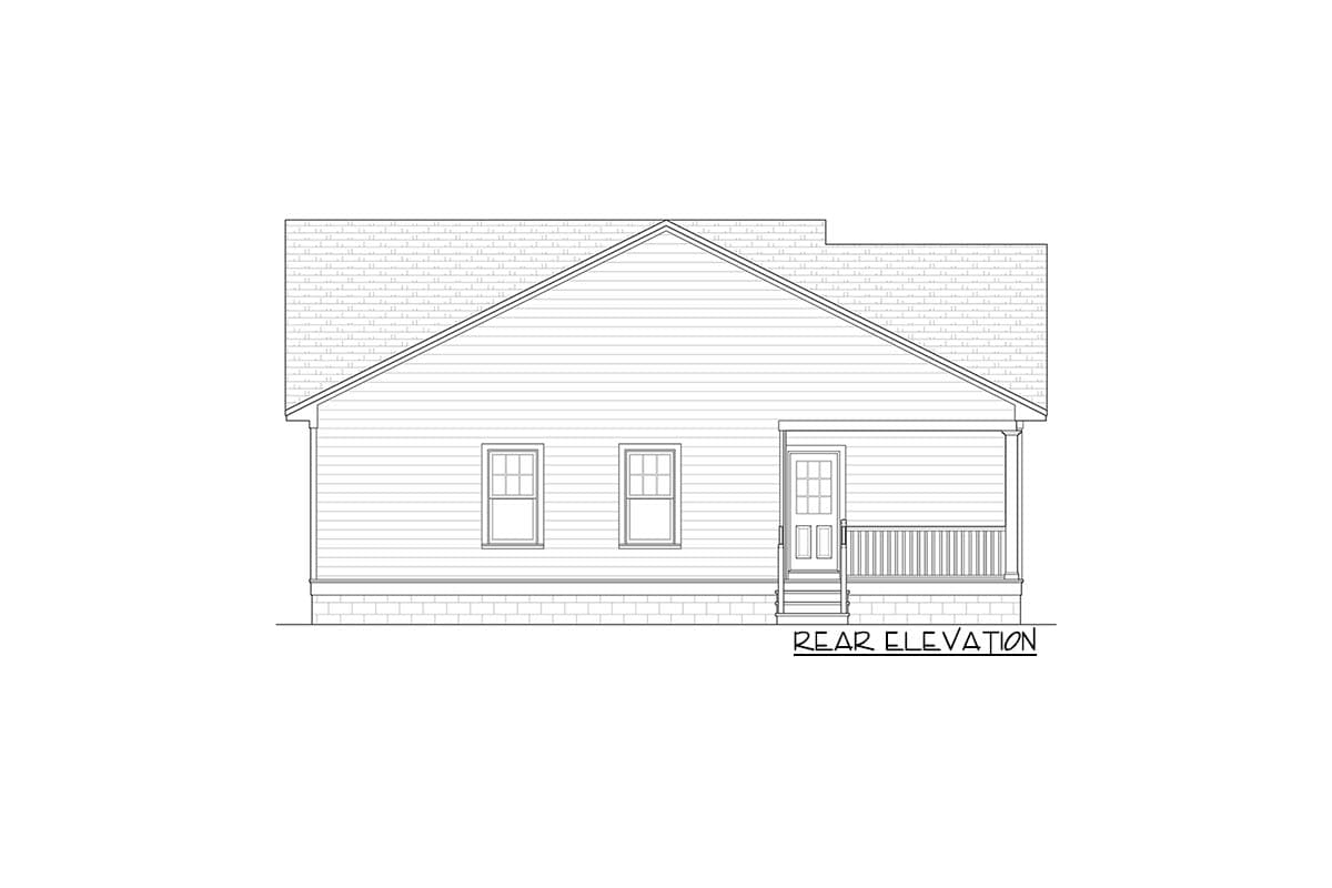 Plan 31597GF: One-Story American Craftsman House Plan with Attached Garage - 1854 Sq Ft - Image #4 - Bungalow, Cottage, Country, Craftsman, Northwest