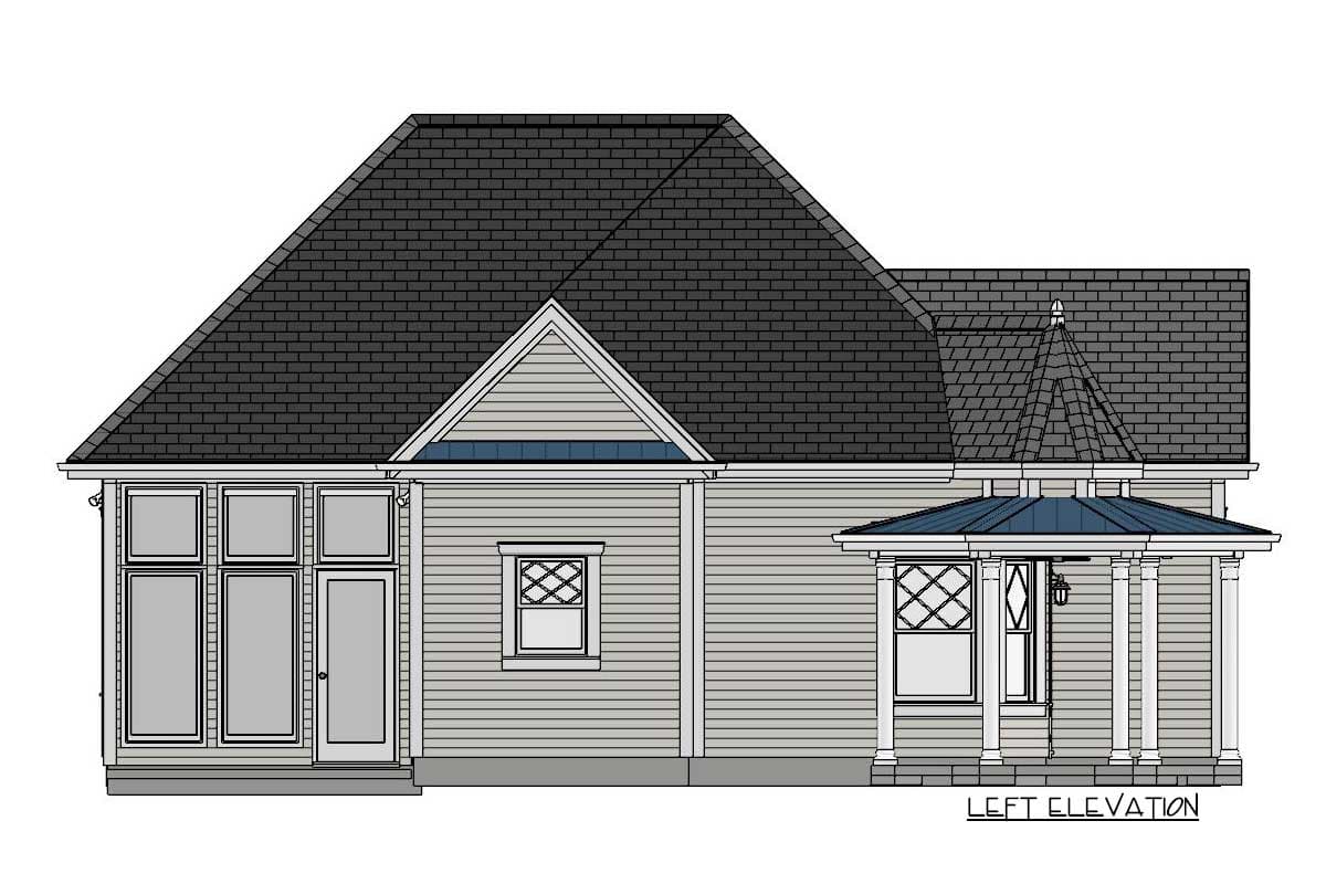 Plan 430812SNG: Wheelchair-accessible Country Cottage - Image #10 - Cottage, Country, Vacation