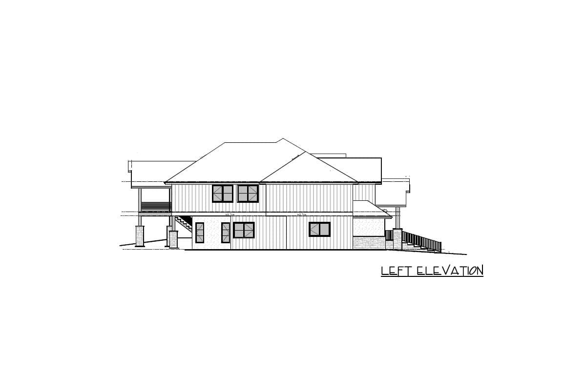 Plan 95118RW: Two-story Modern Farmhouse with Large Covered Patio - Image #32 - Contemporary, Modern Farmhouse, New American, Northwest, Transitional