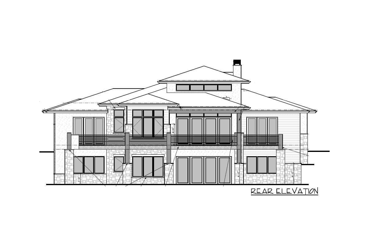Plan 95121RW: Contemporary Prairie House Plan with Optional Lower Level - 2700 Sq Ft - Image #21 - Contemporary, Mid Century Modern, Mountain, Prairie