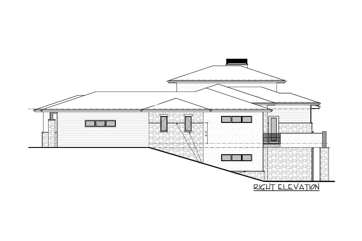 Plan 95121RW: Contemporary Prairie House Plan with Optional Lower Level - 2700 Sq Ft - Image #22 - Contemporary, Mid Century Modern, Mountain, Prairie