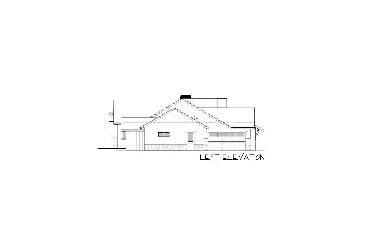 Plan 95122RW: Transitional Mountain House Plan with Optional Lower Level - Image #12 - Contemporary, Mountain, New American, Northwest, Ranch, Transitional