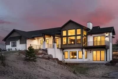 Transitional Mountain House Plan with Optional Lower Level