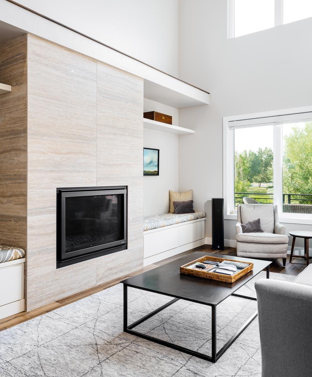 Plan 95123RW: 40-Foot Wide Modern Contemporary House Plan with 2-Story Living Room - Image #11 - Contemporary, Mid Century Modern, Modern, Northwest