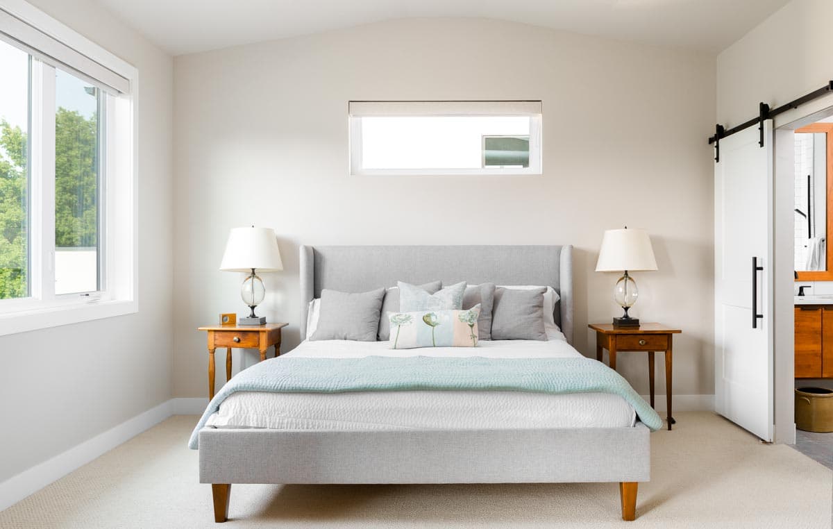 Plan 95123RW: 40-Foot Wide Modern Contemporary House Plan with 2-Story Living Room - Image #13 - Contemporary, Mid Century Modern, Modern, Northwest