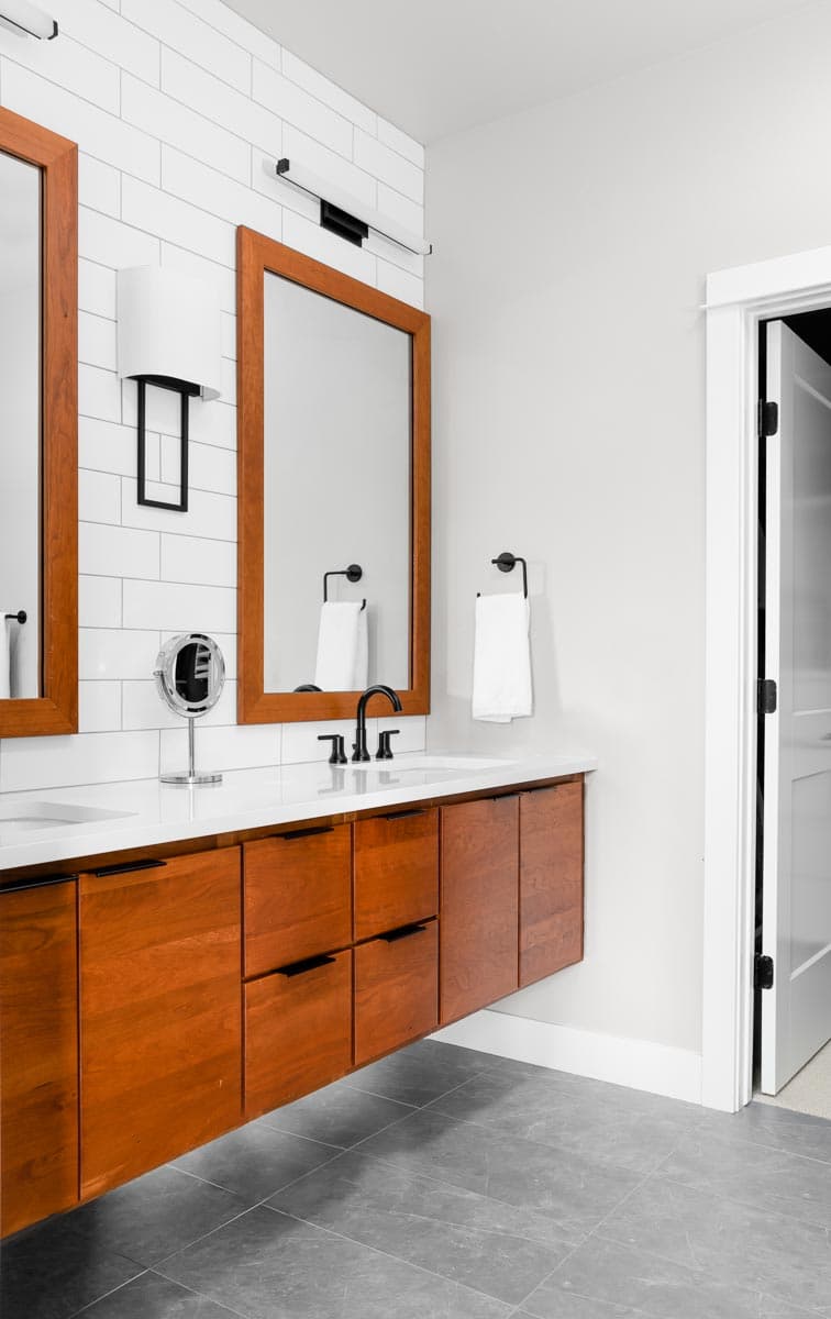 Plan 95123RW: 40-Foot Wide Modern Contemporary House Plan with 2-Story Living Room - Image #14 - Contemporary, Mid Century Modern, Modern, Northwest