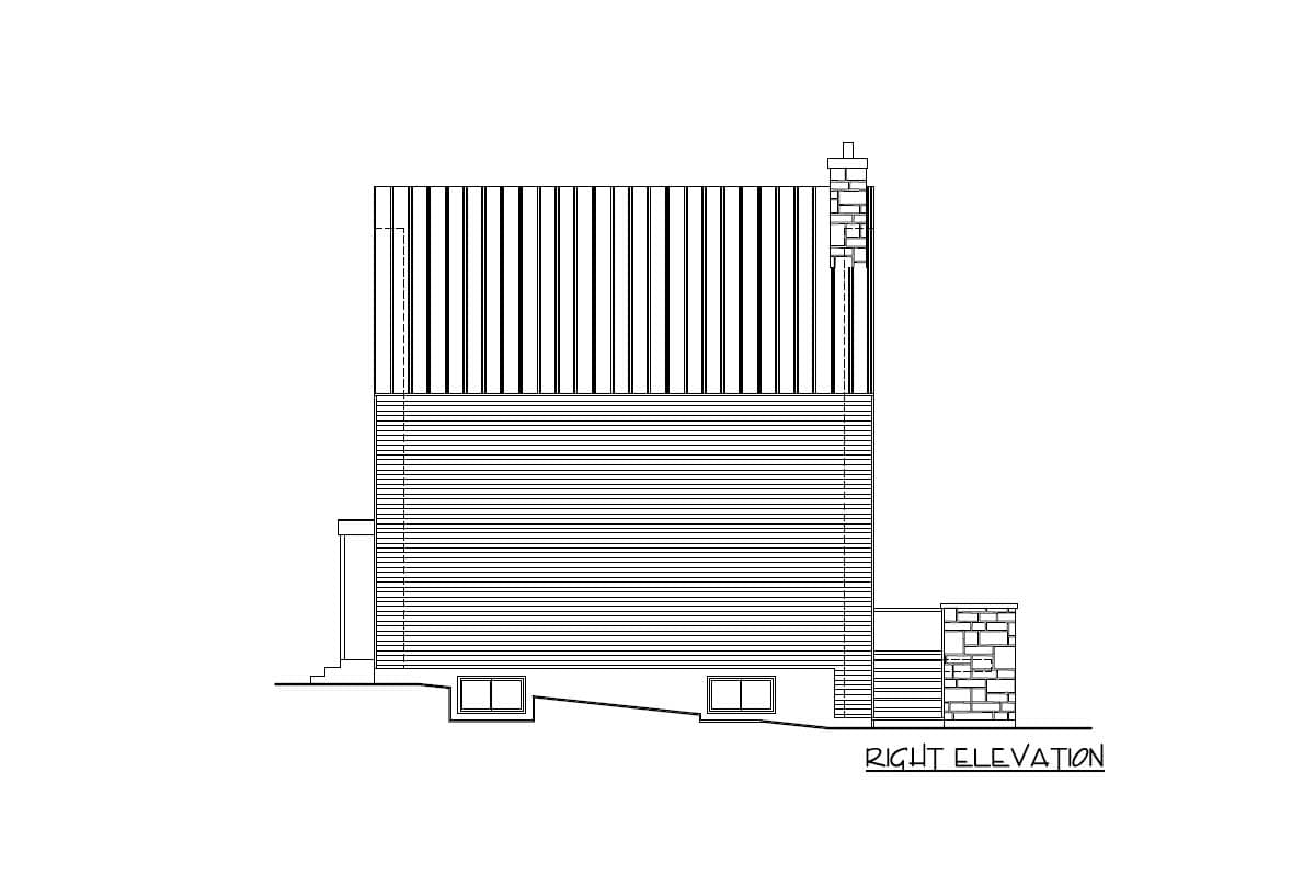 Plan 90318PD: Contemporary Mountain House Plan with 4-6 Bedrooms - Image #5 - Contemporary, Mountain, Northwest, Scandinavian, Vacation